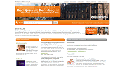 Desktop Screenshot of bedrijvenuitdenhaag.nl